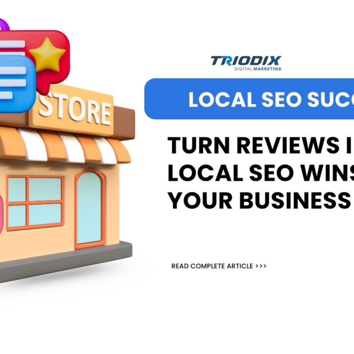 Online reviews for local SEO